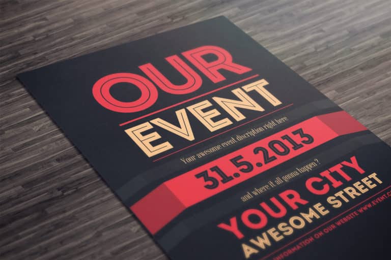 Le flyer : différentes mentions légales doivent-y figurer !
